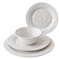 PEARL Geschirrset White – 27-teilig für 6 Personen