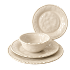 PEARL Geschirrset Beige – 27-teilig für 6 Personen