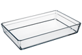 BORCAM PREMIUM Auflaufform & Backform aus Glas 37 × 26 cm