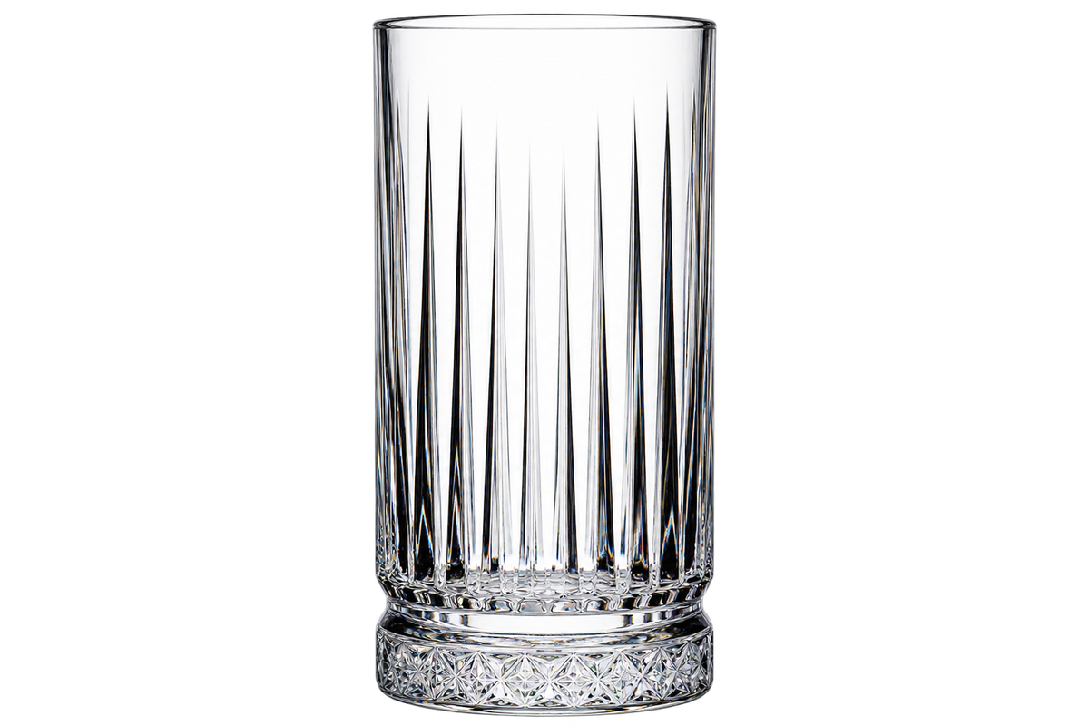 Paşabahçe ELYSIA Longdrinkgläser 4er-Set – 450 ml