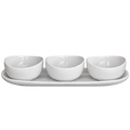MULEX MILA Snackschalen mit Servierteller – 4-teilig