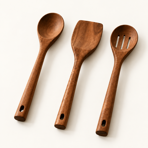 Akazienholz Küchenhelfer – 3-teilig