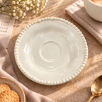 PEARL Kaffeetassen-Set Beige – 12-teilig