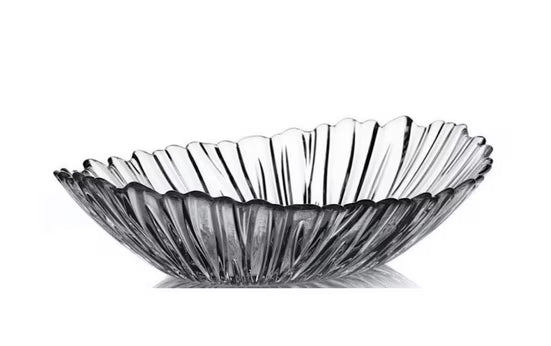 Paşabahçe AURORA Ovale Servierschale 33 × 26 cm